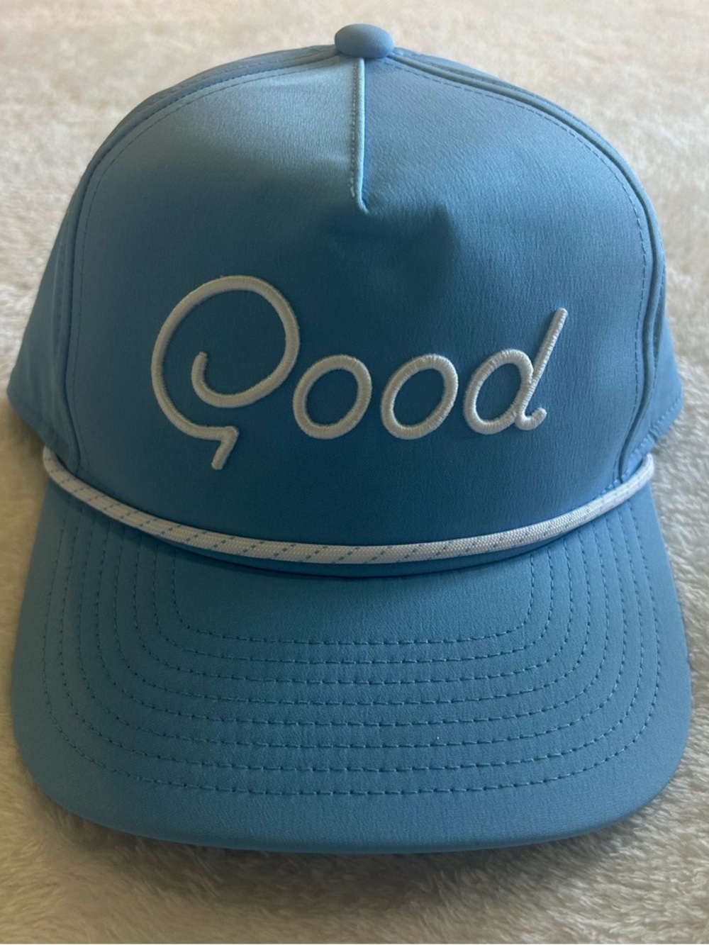 Good Good Golf Blue Trucker Rope Hat